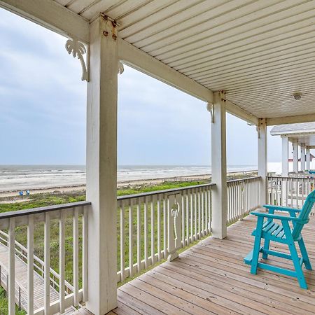Beachfront Texas Retreat - 2 Decks, Patio And Views! Surfside Beach Dış mekan fotoğraf